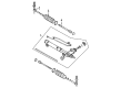 2008 Buick LaCrosse Tie Rod Diagram - 19152150