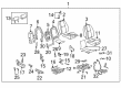 2011 GMC Sierra 3500 HD Seat Cushion Pad Diagram - 25864494