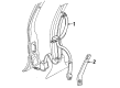 Chevy Beretta Seat Belt Diagram - 12391400