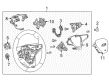 2023 Chevy Malibu Cruise Control Switch Diagram - 84155535