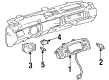 Cadillac Eldorado Speedometer Diagram - 9383776