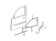 2007 Cadillac DTS Door Moldings Diagram - 22798072