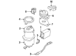 Cadillac EGR Valve Gasket Diagram - 1646898