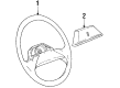 Oldsmobile Silhouette Steering Wheel Diagram - 22548680