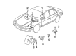 2005 Chevy Monte Carlo Air Bag Sensor Diagram - 10346171