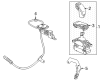 2022 Cadillac CT5 Automatic Transmission Shift Levers Diagram - 85579717