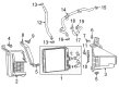 2017 Cadillac CT6 Cooling Hose Diagram - 23486240