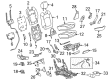 2007 GMC Acadia Seat Cushion Pad Diagram - 23319394