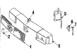 1985 Oldsmobile Cutlass Supreme Emblem Diagram - 22506743