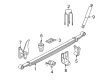 2003 Chevy Avalanche 2500 Leaf Spring Diagram - 15073076