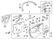 2016 GMC Canyon Door Latch Assembly Diagram - 13546488