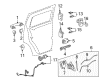 Hummer H3T Door Lock Actuator Diagram - 94731739