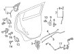 2019 Chevy Spark Door Handle Diagram - 95390397