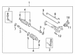 Chevy Malibu Tie Rod Diagram - 89047756