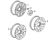 2022 Chevy Silverado 2500 HD Wheel Cover Diagram - 84987670