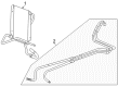 2003 Cadillac CTS Oil Cooler Hose Diagram - 25740121