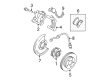 Oldsmobile Bravada Brake Caliper Bracket Diagram - 12497785