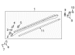 2024 Buick Enclave Weather Strip Diagram - 23204898