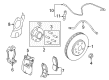 2013 Chevy Captiva Sport Spindle Nut Diagram - 10289657