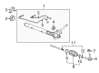 2012 Chevy Camaro Tie Rod Diagram - 92241266