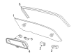 Pontiac GTO Side View Mirrors Diagram - 92084967