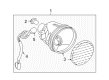 Pontiac Back Up Light Diagram - 88969950