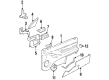 1992 Oldsmobile Achieva Door Moldings Diagram - 16654854