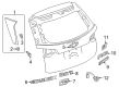 Chevy Equinox Emblem Diagram - 84176772