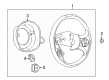 2006 Saturn Ion Steering Wheel Diagram - 15859761