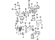 1999 Chevy K2500 Suburban HVAC Pressure Switch Diagram - 2724982