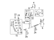 2008 Cadillac Escalade Body Mount Hole Plug Diagram - 15043000