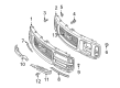 1994 GMC K1500 Suburban Emblem Diagram - 12542030