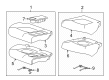 2017 Chevy Spark Seat Cushion Pad Diagram - 42675636