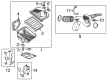 2016 GMC Sierra 2500 HD Air Hose Diagram - 23433912