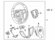 2018 Buick Cascada Cruise Control Switch Diagram - 13496970