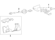 2021 Chevy Traverse Steering Wheel Diagram - 85004117