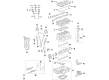 2014 Cadillac CTS Timing Chain Tensioner Diagram - 12627109