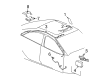 2008 Saturn Aura Antenna Base Diagram - 25869496