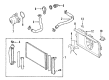 2007 Pontiac Vibe Radiator fan Diagram - 88971516