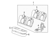 2010 Buick Lucerne Seat Cushion Pad Diagram - 15888184