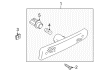 2003 Chevy Tracker Light Socket Diagram - 91174700