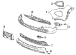 2023 Chevy Trailblazer Bumper Diagram - 42766408