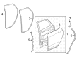 2024 Cadillac LYRIQ Door Seal Diagram - 87829021