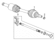 2020 Buick Regal Sportback Axle Shaft Diagram - 84527909