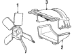 1987 Pontiac Grand Prix Water Pump Pulley Diagram - 14088987