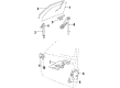 Oldsmobile Cutlass Cruiser Door Latch Assembly Diagram - 10091814