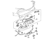 Pontiac Firebird Forward Light Harness Connector Diagram - 12027133