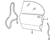 1996 Pontiac Bonneville Weather Strip Diagram - 25544907