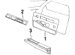 1990 Buick Electra Door Armrest Diagram - 20695649