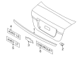 2007 Chevy Aveo Door Handle Diagram - 96649383